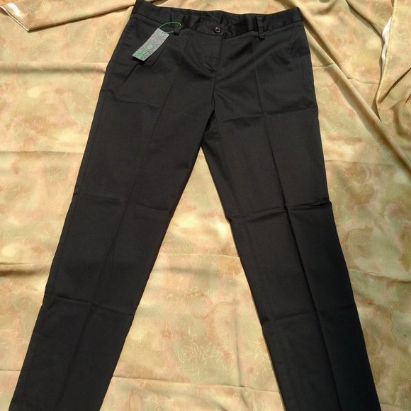 Pre-owned Sealed package - On Sale🍓 With Tags - Benetton (Black) Trouser - Picture 2 of 10
